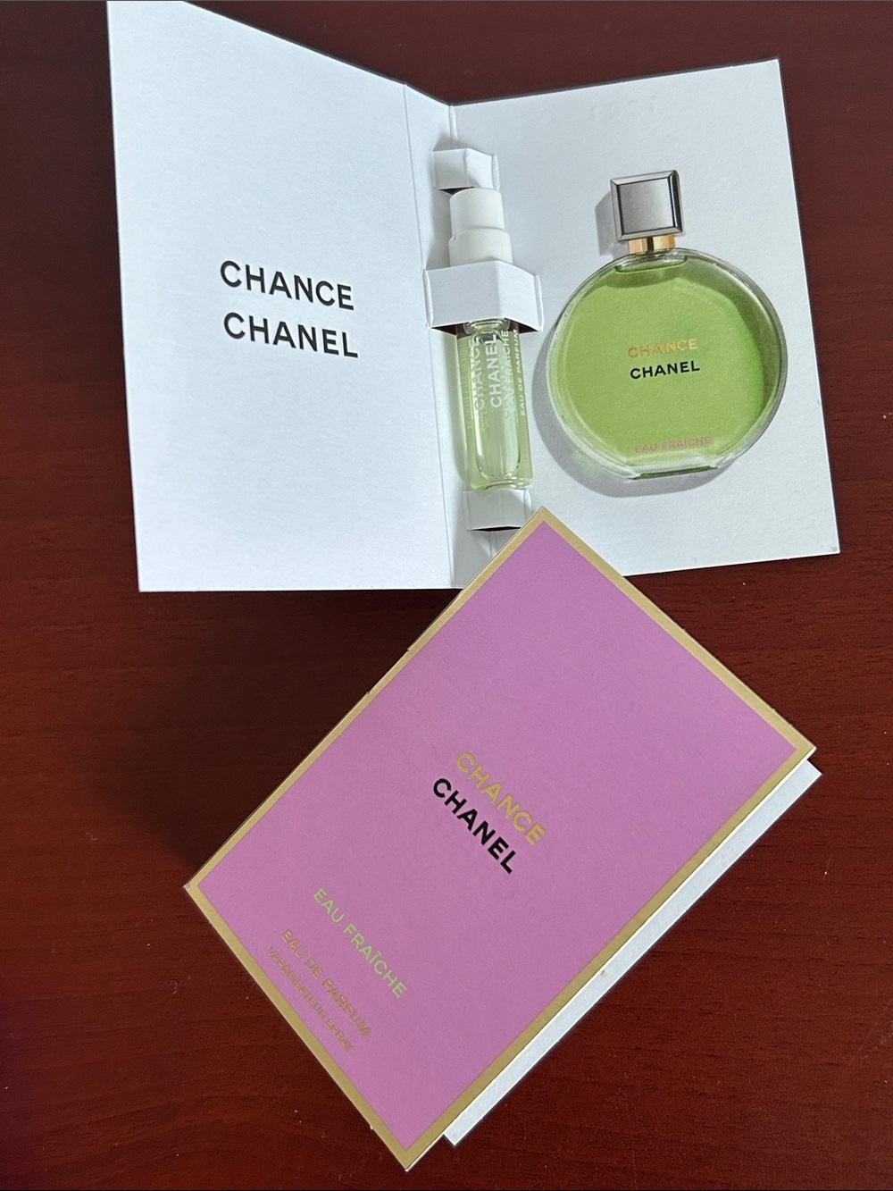1.5mlx2 CHANEL Chance Eau Fraîche women’s samples